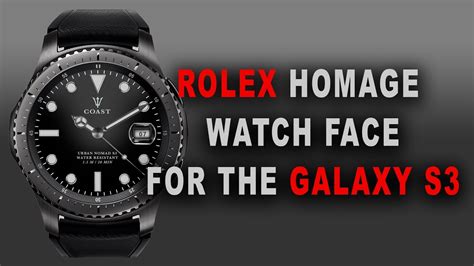 galaxy gear s3 rolex watch face|samsung gear s3 custom rolex.